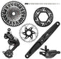 SRAM Eagle 90 Ebike Groupset -  170mm Brose 36T Clip-on Guard Chain XS-1275 10-52t Single Click Shifter Rear Derailleur
