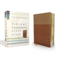 NIV, Biblical Theology Study Bible, Imitation Leather, Tan/Brown, Indexed, Comfort Print: Follow God's Redemptive Plan as It Unfolds Throughout Script - Imitation Leather