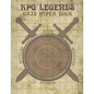 RPG Legends Grid Paper Book: Large Role Playing Graph Paper Book, Ideal for Creating Fantasy Maps, Worlds and Much More - Paperback