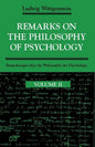 Remarks on the Philosophy of Psychology, Volume 2 - Paperback