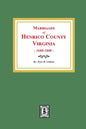 Marriages of Henrico County, Virginia, 1680-1808 - Paperback