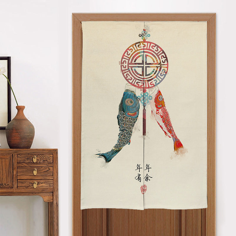 Chinese-Style Cloth Room Divider Panels