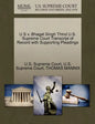 U S V. Bhagat Singh Thind U.S. Supreme Court Transcript of Record with Supporting Pleadings - Paperback