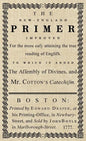 The New-England Primer: The Original 1777 Edition - Hardcover
