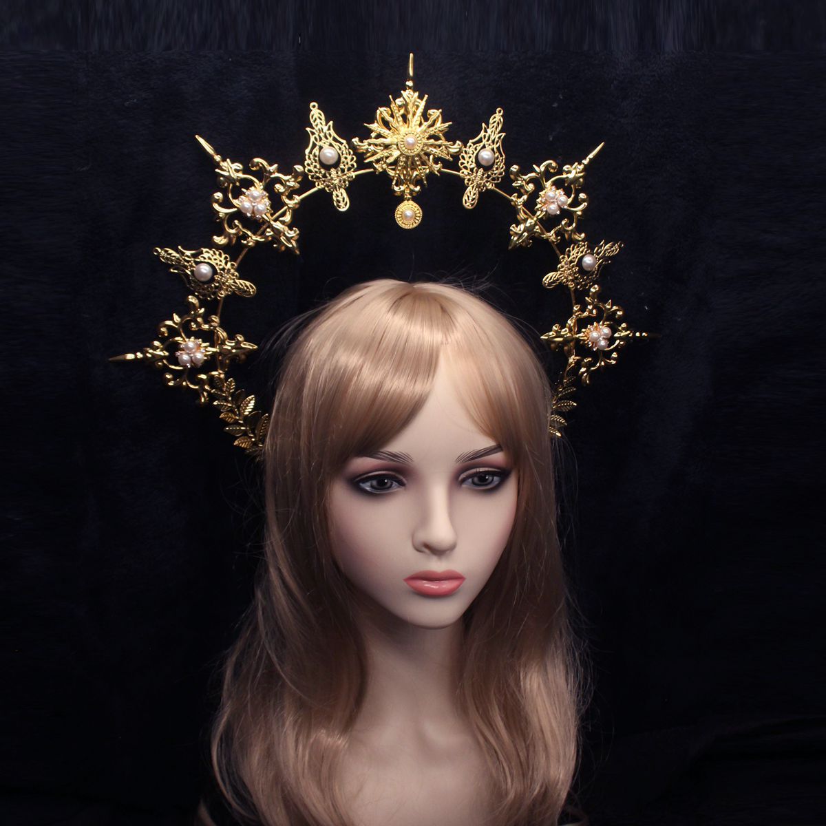 Handmade Sun Crown Accessory Kit Lolita Crown Supplies