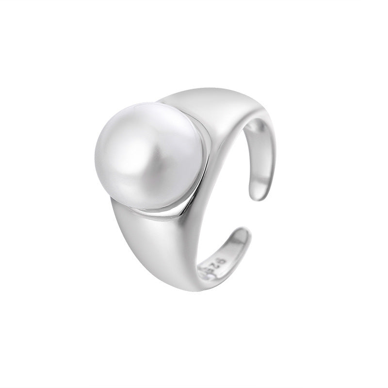 Zircon Inlaid Unique Design Minority Fashion Index Finger Ring