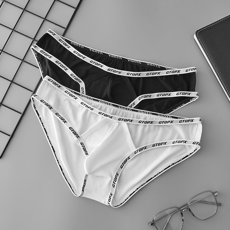 GTOPX MAN Mens Slim Waistband Low-Rise Sexy U-Convex Thong