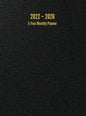 2022 - 2026 5-Year Monthly Planner: 60-Month Calendar (Black) - Large - Hardcover