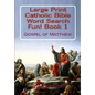 Title Large Print Catholic Bible Word Search Fun Book 1: Gospel of Matthew - Paperback