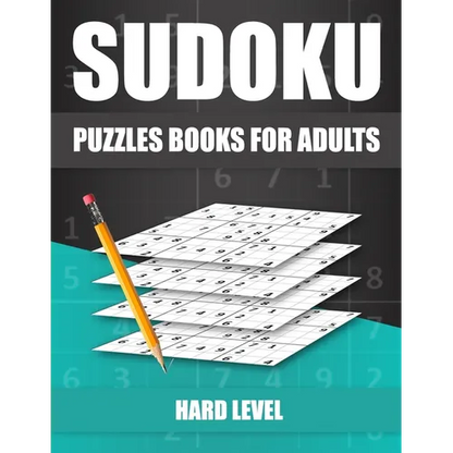 Sudoku for Adults: Hard Sudokus puzzles book for adults With Full Solutions - Paperback