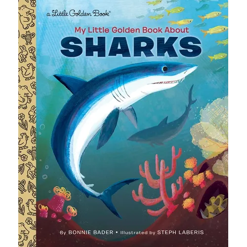My Little Golden Book about Sharks - Hardcover