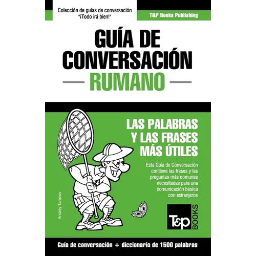 Guía de Conversación Español-Rumano y diccionario conciso de 1500 palabras - Paperback