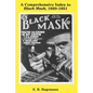A Comprehensive Index to Black Mask, 1920-1951 - Paperback