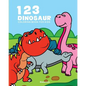 123 Dinosaur Coloring Book: Perfect for Toddler Large Picture and Easy to Color - Paperback