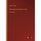 What Katy Did at School; A novel: in large print - Paperback