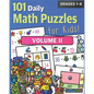 101 Daily Math Puzzles for Kids! Volume 2: For Students in Grades 1-8 - Paperback