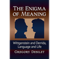 The Enigma of Meaning: Wittgenstein and Derrida, Language and Life - Paperback