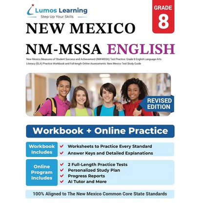 New Mexico Measures of Student Success and Achievement (NM-MSSA) Test Practice: New Mexico Test Study Guide - Paperback