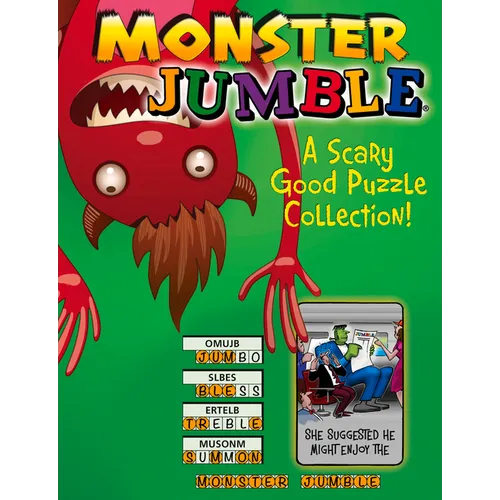Monster Jumble(r): A Scary Good Puzzle Collection! - Paperback