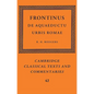 Frontinus: de Aquaeductu Urbis Romae - Paperback