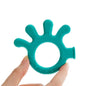 Babyjem Baby Teether Toy, Soft and BPA Free Teething Relief for Infants - Green Octopus