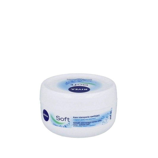 Nivea Soft Moisturizing Cream, 200ml - Hydrating & Nourishing Skincare for Dry Skin