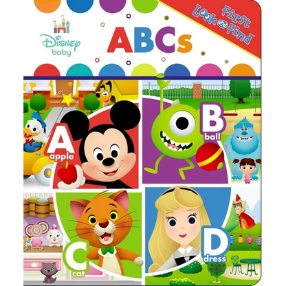Disney Baby: ABCs First Look and Find - Board Book