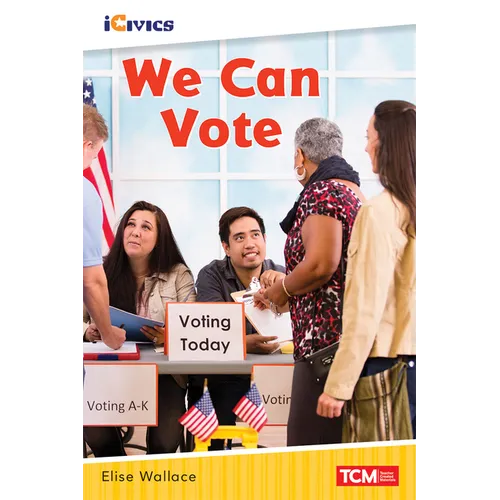 We Can Vote - Paperback