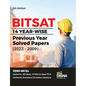 BITSAT 14 Yearwise Previous Year Solved Papers (2022 - 2009) 5th Edition Physics, Chemistry, Mathematics, English & Logical Reasoning 2080 PYQs - Paperback