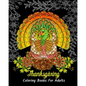 Thanksgiving Coloring Books For Adults: Stress Relieving Thanksgiving Designs, Beautiful Thanksgiving Drawings - Paperback