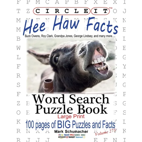Circle It, Hee Haw Facts, Word Search, Puzzle Book - Paperback
