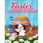 Easter coloring book for kids: 50 Easter Coloring filled image Book for Toddlers, Preschool Children, & Kindergarten, Bunny, rabbit, Easter eggs, flo - Paperback