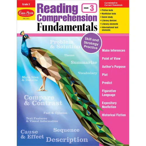 Reading Comprehension Fundamentals, Grade 3 Teacher Resource - Paperback