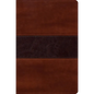 Rvr 1960 Biblia del Pescador Letra Grande, Caoba Símil Piel - Imitation Leather