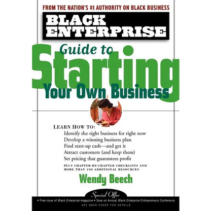 Black Enterprise Guide to Starting Your Own Business - Paperback