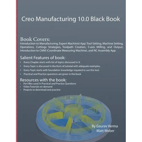 Creo Manufacturing 10.0 Black Book - Paperback