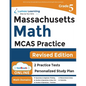 MCAS Test Prep: 5th Grade Math Practice Workbook and Full-length Online Assessments: Next Generation Massachusetts Comprehensive Assessment System Stu - Paperback