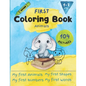 First Animals Coloring Book: For Toddlers aged 1-3 years - Paperback