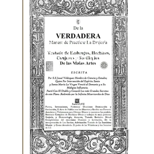 de la Verdadera Manera de Practicar La Brujeria Tomo VI - Paperback