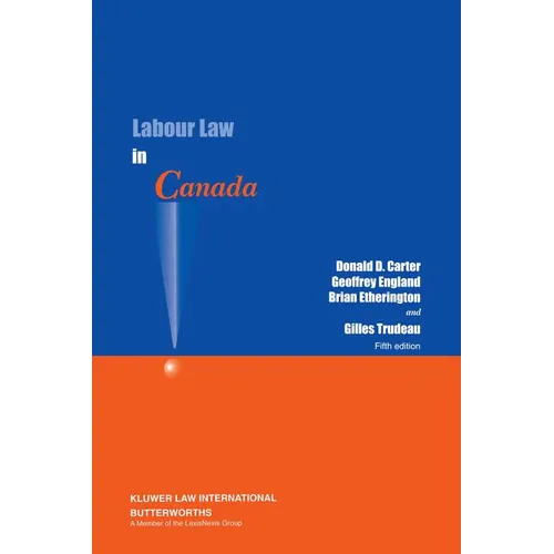 Labour Law in Canada - Paperback