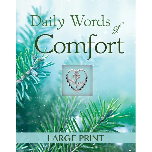 Daily Words of Comfort - Large Print (Deluxe Prayer Book) - Hardcover