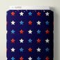 8-Bit Stars Navy Pop Stars QC Cotton 44/45 Fabric Per Yard