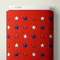 8-Bit Stars Red Pop Stars QC Cotton 44/45 Fabric Per Yard