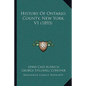 History Of Ontario County, New York V1 (1893) - Paperback