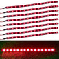 8-Piece: Flexible Waterproof LED Strip Light for Car