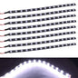 8-Piece: Flexible Waterproof LED Strip Light for Car