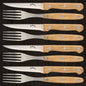 8-Piece Set: Steak Knife and Fork Set