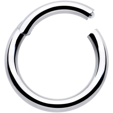 10G 9/16 316L Surgical Steel Precision Hinged Segment Hoop