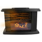 800W Artificial Flame Stove Electric Fireplace Heater