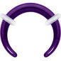 Stainless Steel Crescent Pincher Septum Ring - 14G and 16G